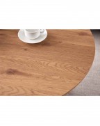 Allure Oak Effect Round Coffee Table